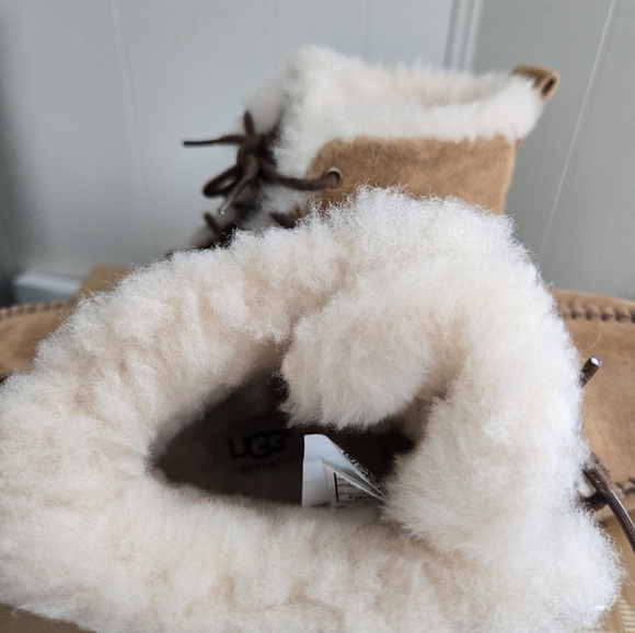 UGG Tan Suede Boots - Picture 6 of 11